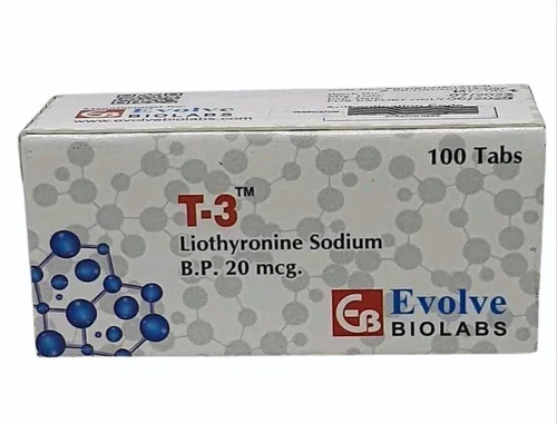 T3 Liothyronine 20 mcg Tablet