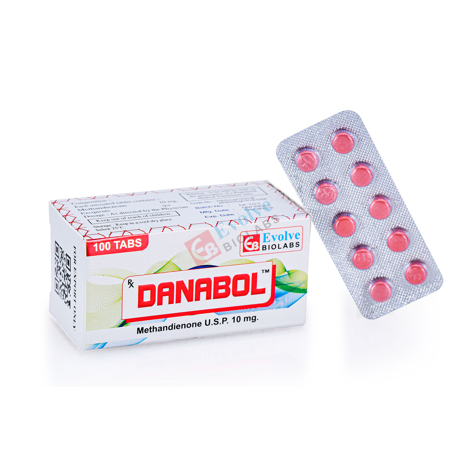 Danabol Metandienone 10 mg Tablet