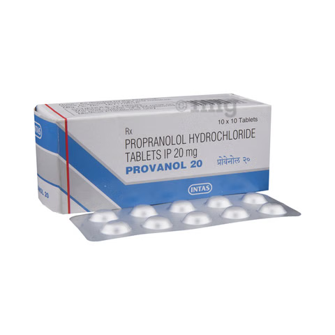Provanol Propranolol 20 mg Tablet
